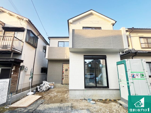 明石市藤が丘　新築一戸建ての外観|周辺は落ち着いた街並みの住宅地！子育てがしやすい住環境です！まだ未完成ですが、現地でしかわからない事もございます。是非一度ご覧ください。