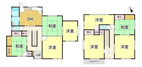 知多市巽が丘4丁目の間取り|8DK☆
