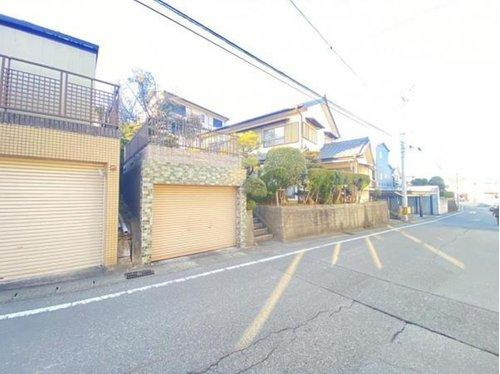 知多市巽が丘4丁目の前面道路含む現地写真|R6.1.27撮影　前道6ｍ！