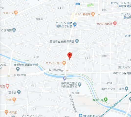 イエローハイツの地図