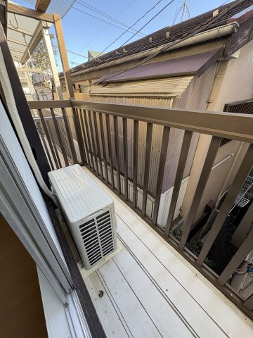 池田戸建てのバルコニー