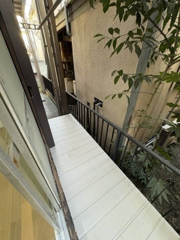 池田戸建てのバルコニー