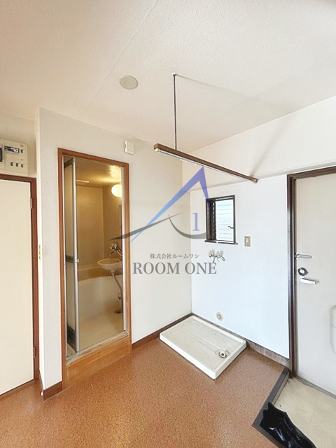 大弘1957マンションの設備|洗濯機置き場です。