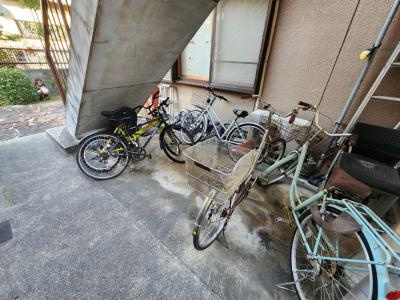 アムールグランデ嵐山の駐車場|駐輪スペース