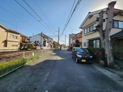 アムールグランデ嵐山の地図|前面道路