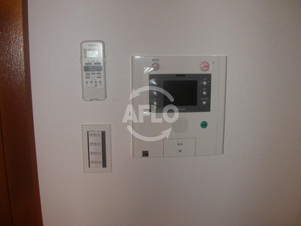 CITY SPIRE難波南（旧NCA難波南）のセキュリティ|CITY SPIRE難波南　モニター付きインターフォン