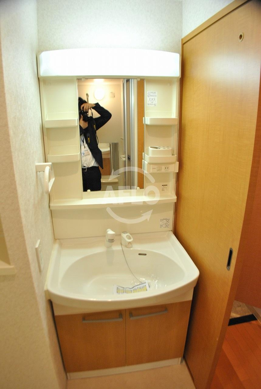 CITY SPIRE難波南（旧NCA難波南）の独立洗面台|CITY SPIRE難波南　独立洗面台