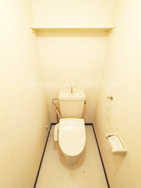 藤沢市辻堂新町３丁目の賃貸マンションのトイレ|温水洗浄便座付き♪