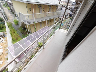 【バルコニー】 | 関守町2丁目貸家