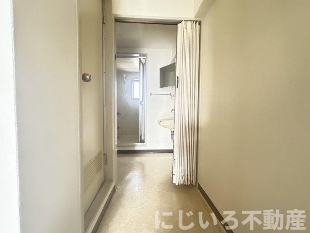 第3眉山マンションの玄関