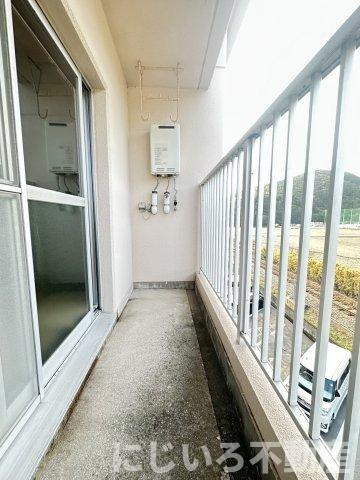 第3眉山マンションのバルコニー