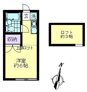 ルミエールⅡの間取り