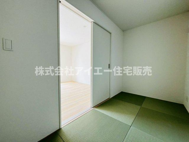 ❤❤八重瀬町新城　第３-1号棟（全４棟）の和室|和室があれば、来客や子供用のスペースとして活躍します