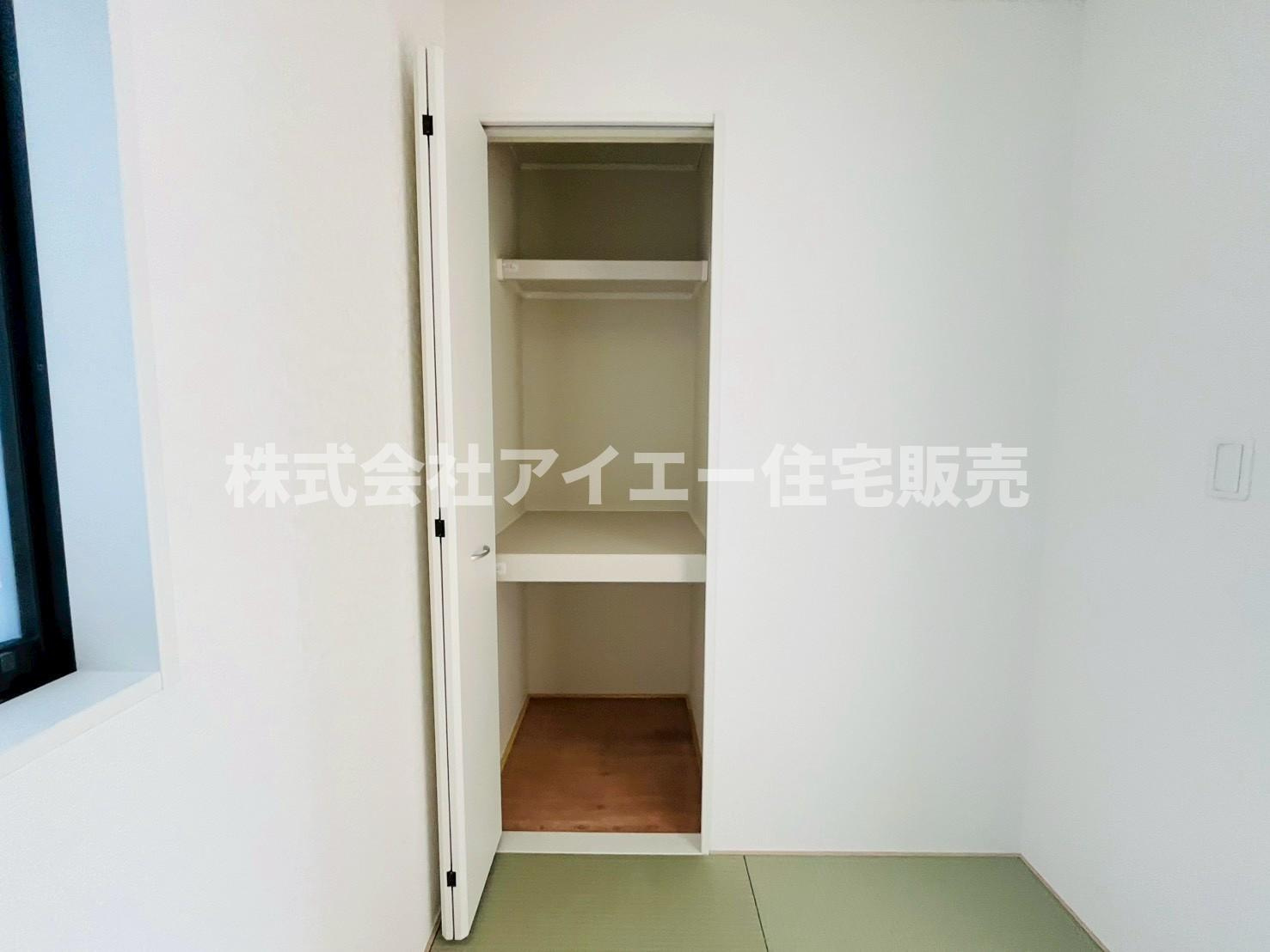 ❤❤八重瀬町新城　第３-1号棟（全４棟）の収納|たっぷりとした収納スペースです