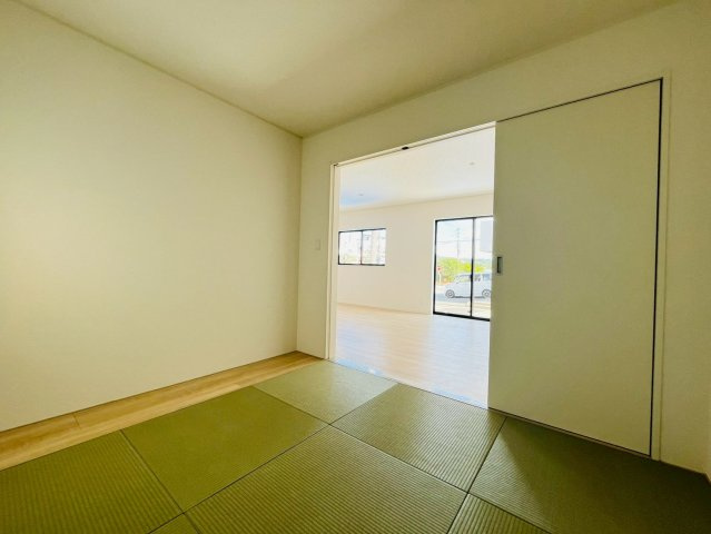 ❤❤八重瀬町新城　第３-3号棟（全４棟）の和室|和室があると、家にあたたかい雰囲気が生まれます