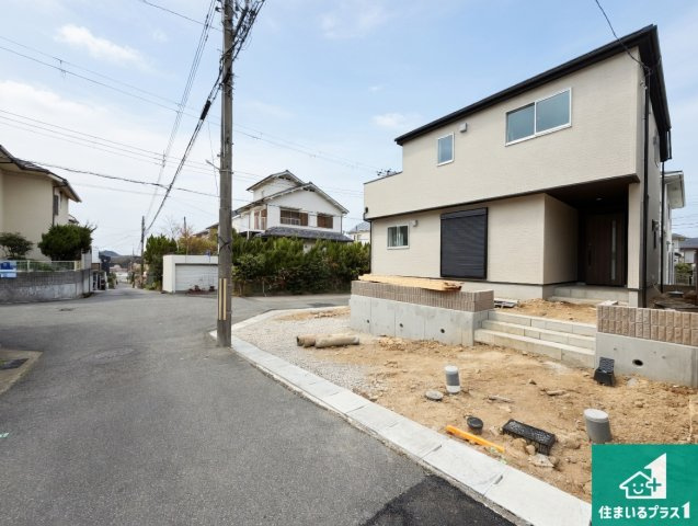 神戸市北区広陵町　第25-1期　新築一戸建ての前面道路含む現地写真|周辺は落ち着いた街並みの住宅地！子育てがしやすい住環境です！まだ未完成ですが、現地でしかわからない事もございます。是非一度ご覧ください。