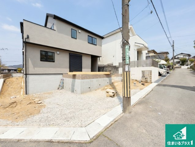 神戸市北区広陵町　第25-1期　新築一戸建ての外観|周辺は落ち着いた街並みの住宅地！子育てがしやすい住環境です！まだ未完成ですが、現地でしかわからない事もございます。是非一度ご覧ください。