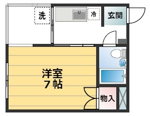 アンバーハウス四条の間取り