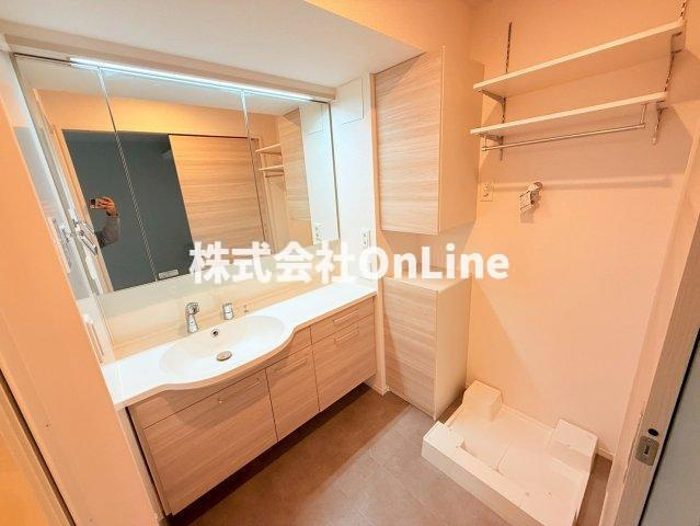 QUBE.2NDの独立洗面台