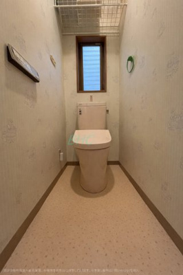 【トイレ】 | 雄琴５丁目 | プライベート空間として機能や内装にこだわった、優しい雰囲気のトイレはリラックス空間へ。