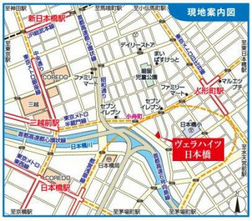 【地図】 | ヴェラハイツ日本橋