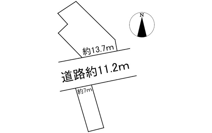 土地　桜通1丁目の土地図