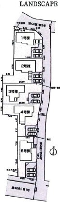 川越市下小坂　新築分譲　「川越駅」バス19分　敷地62坪　【名細小学区】の区画図