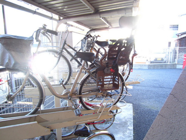 クリオ王子神谷弐番館のその他共用部分|敷地内に駐輪場有ります！