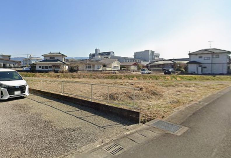 都城市早水町の売地の外観