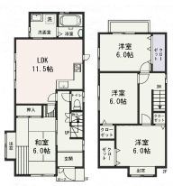 【間取り】 | S22295ｰ明徳