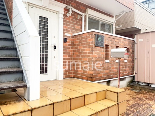 ピュアメゾン大原のエントランス|綺麗なエントランス！