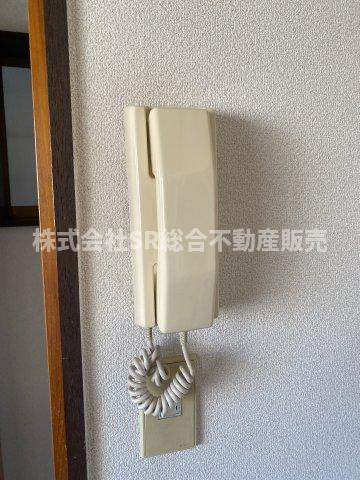 岩田町5丁目中古戸建の防犯設備|インターホンあります。