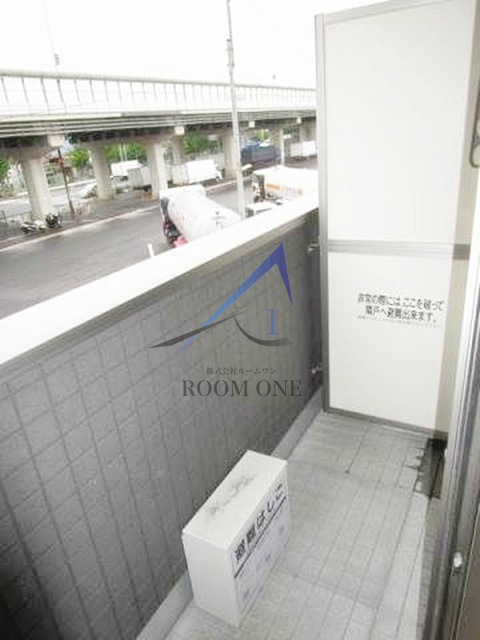 ＫＡツルミのバルコニー|バルコニーです。