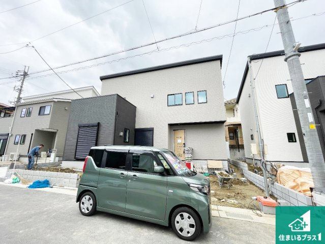 川西市笹部　第2期　新築一戸建ての外観|現在建築中！落ち着いた街並みで新生活を始めることが出来そう！周辺の物件も併せてご紹介させて頂きます！