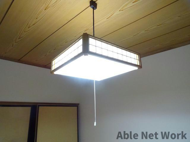 アルファ鹿嶋Ｂ棟の設備|照明付き