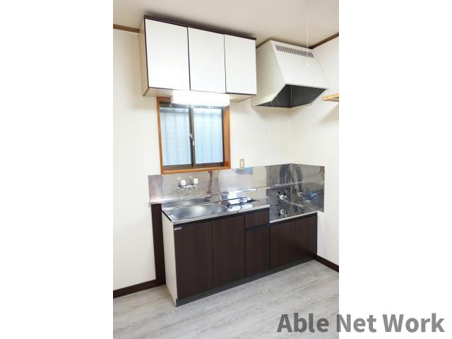 アルファ鹿嶋Ｂ棟のキッチン|独立キッチン