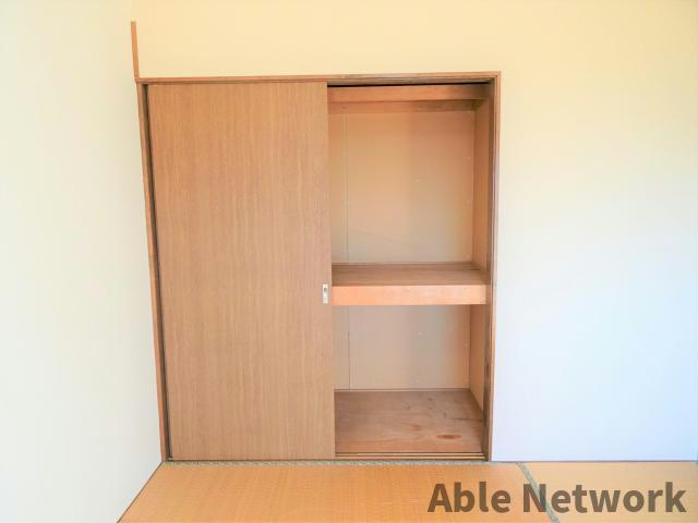 アークヒルズフクモトＮＯ．５Ｂ棟の収納|和室６帖