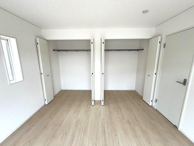 【収納】 | 仲介手数料無料！阿知須小学校に通える新築戸建平屋　山口市阿知須　第８－１号棟　クレイドルガーデン　アーネストワン | 全室収納付き