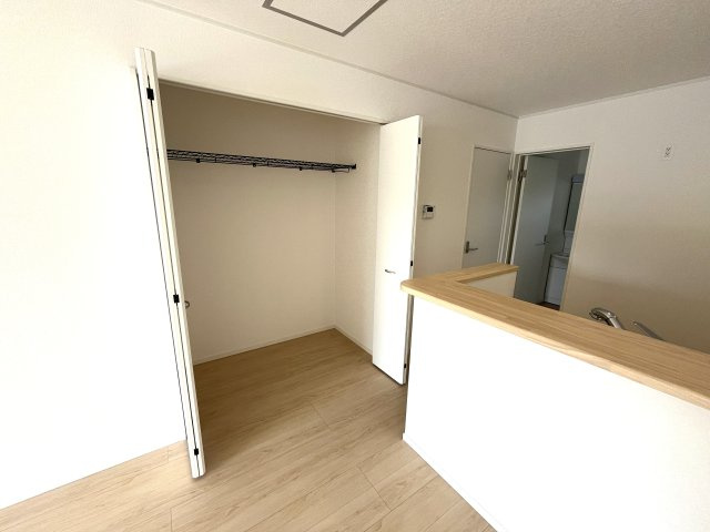 【収納】 | 仲介手数料無料！阿知須小学校に通える新築戸建平屋　山口市阿知須　第８－１号棟　クレイドルガーデン　アーネストワン | 収納があります