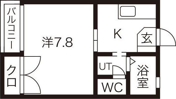 ラフィネ加賀野の間取り