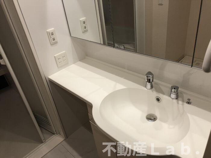 グレイスルポ　B棟の洗面所