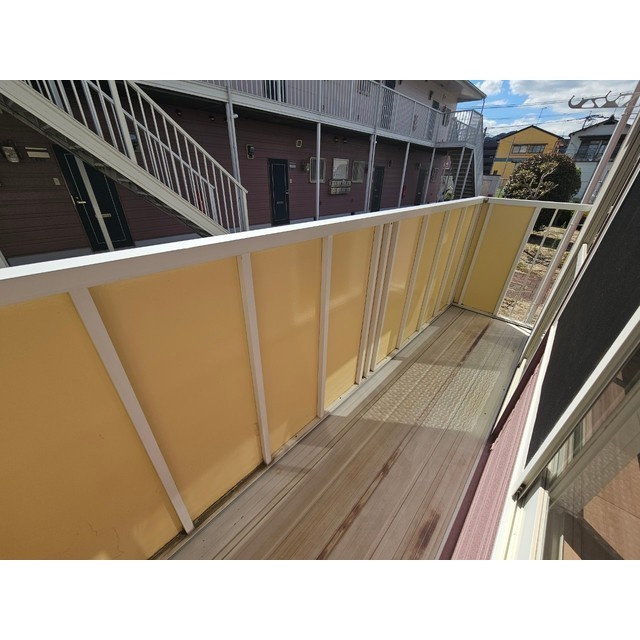 KSビレッジIのバルコニー