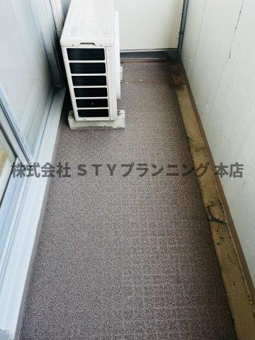 仲介手数料0円！東山ビレッジのバルコニー