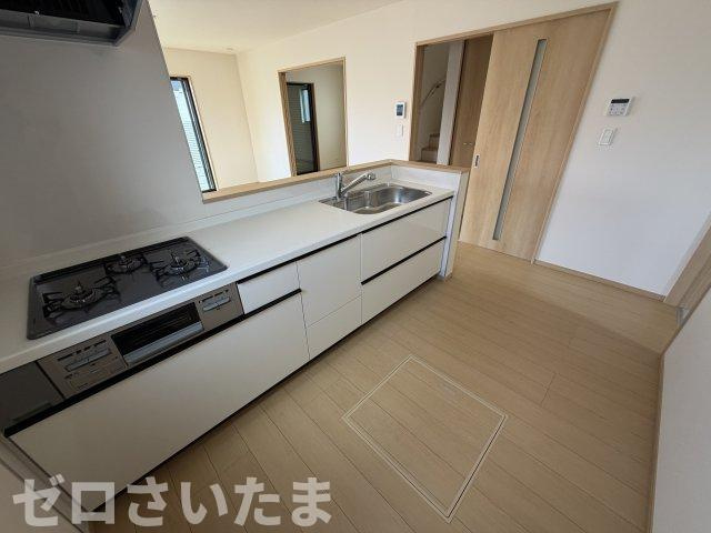 《仲介手数料無料》久喜市青毛１丁目6-1新築一戸建てハートフルタウンのキッチン