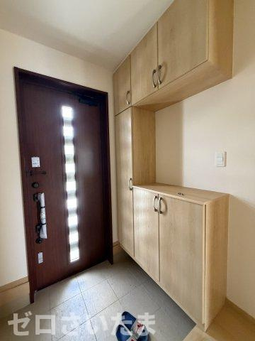 《仲介手数料無料》久喜市青毛１丁目6-1新築一戸建てハートフルタウンの玄関