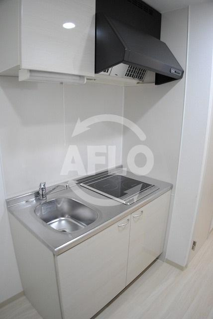 ウエンズ東心斎橋のキッチン|ウエンズ東心斎橋　2口IHコンロ