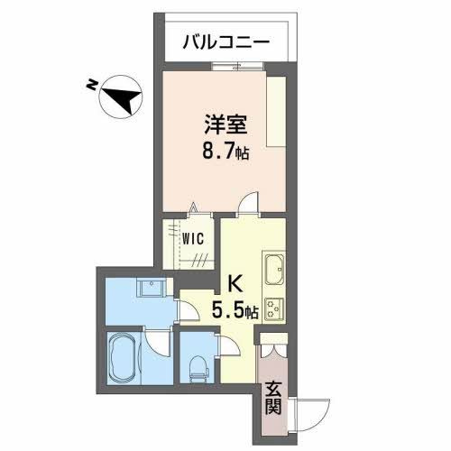 【間取り】 | シャーメゾン　リバーサイド　＊＊
