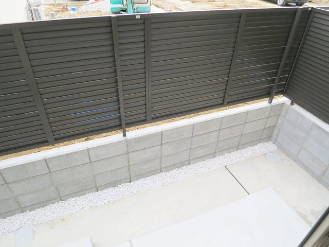 ヴェルエールのバルコニー|1階のテラススペースです！