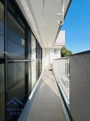 ロータリープラザ二日市のバルコニー