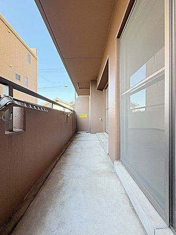 第６田中ビルのバルコニー